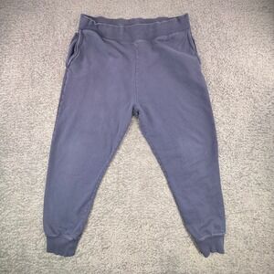 COS Mens Blue blue Cotton Joggers Relaxed Sweatpants Size L SEE FLAWS